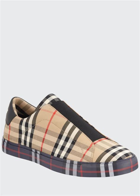 burberry sneakers men|burberry slip on sneakers men.